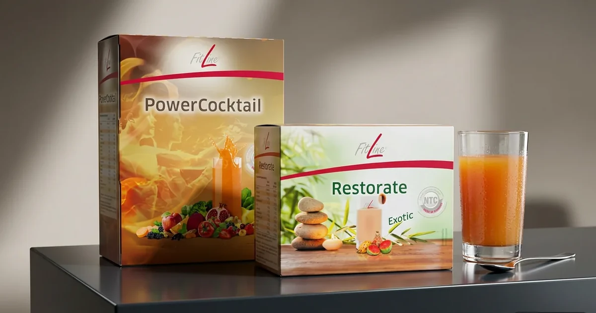 FitLine Optimal-Set: PowerCocktail та Restorate Exotic