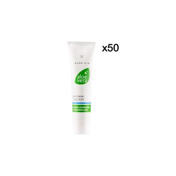 Aloe Via Aloe Vera Ніжний крем, Набір тестерів, 50 шт.